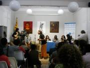 Sakapatú amenizaron el encuentro con su música afro-peruana